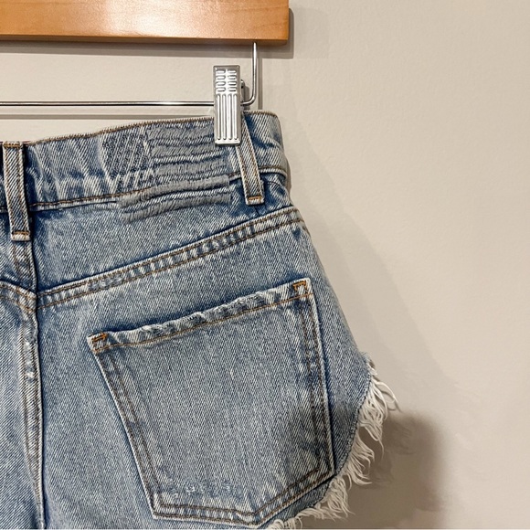 Revice Denim Cutoff Frayed Shorts - Picture 5 of 5